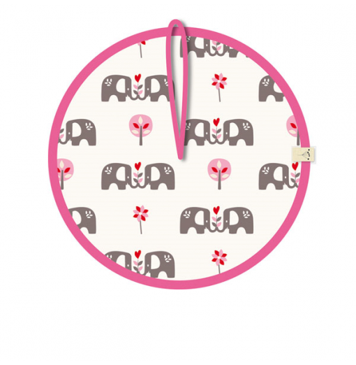 Portachupete "Elefant" rosa...