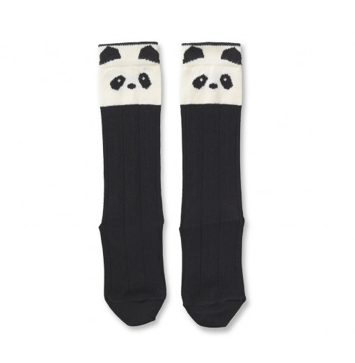 Calcetín alto Panda Creme de la Creme - Liewood