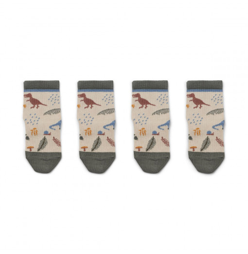 Pack de 2 pares de calcetines Dino - Liewood