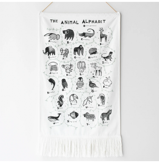Tapiz Animal Alphabet - Wee Gallery