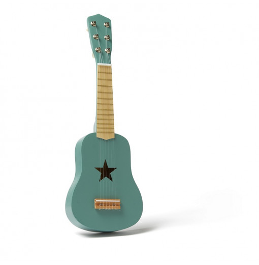Guitarra de juguete verde -...
